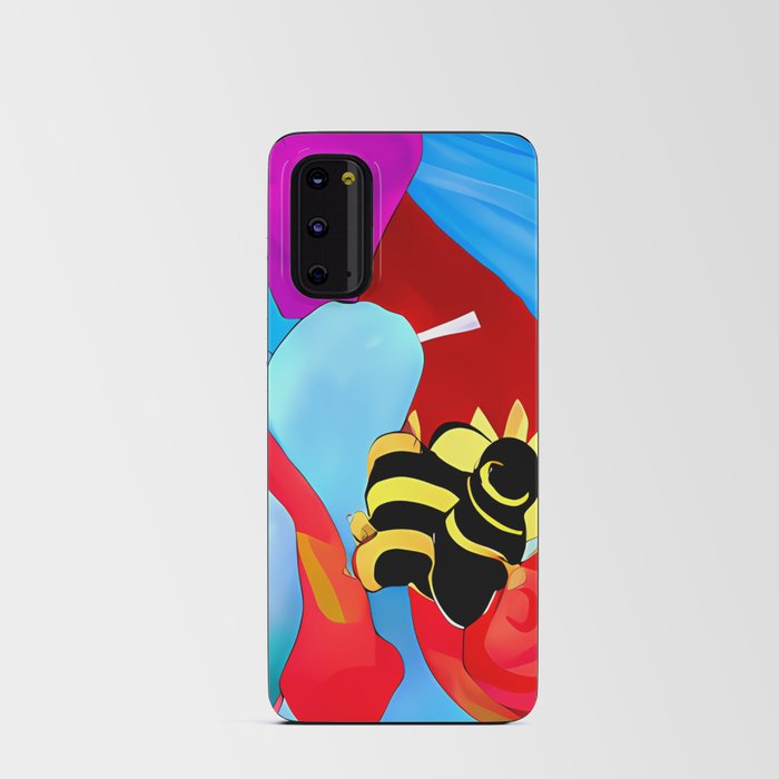 Abstract AI generative ART - Polinate 1 Android Card Case