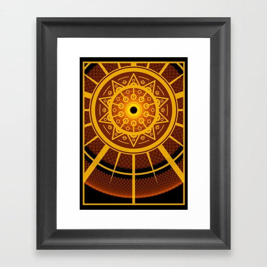 Winter Solstice Framed Art Print