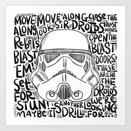 Look sir... Art Print