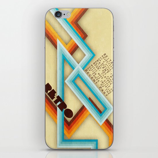 Retro Meaning iPhone & iPod Skin