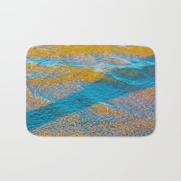 Rhine Gold Bath Mat | Pop Surrealism, Abstract, Digital, Nature 