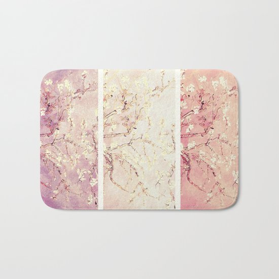 Vincent Van Gogh : Almond Blossoms Panel ART Bath Mat