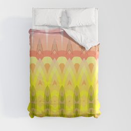 Just a line of candles ... Duvet Cover