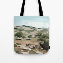 Shepherd's Fields, Bethlehem Tote Bag