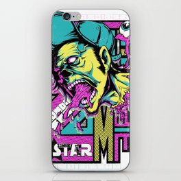 Zombie with Hat iPhone Skin