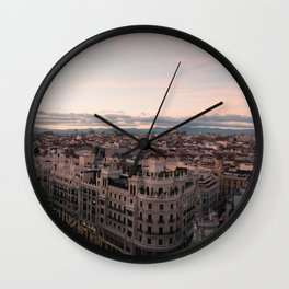 Gran Via, Madrid Wall Clock
