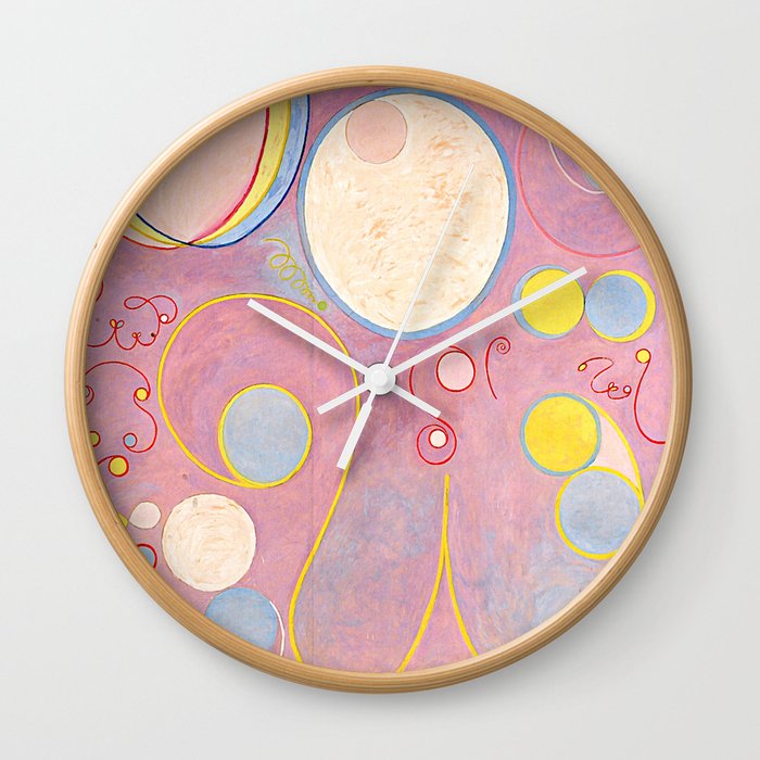 Hilma af Klint "The Ten Largest, No. 08, Adulthood, Group IV" Wall Clock
