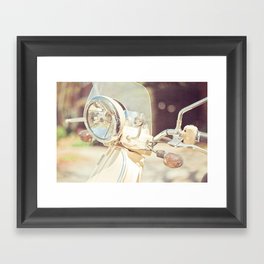 Sunny Ride Framed Art Print