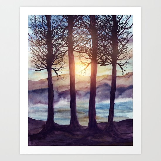 Grateful Love Song Art Print