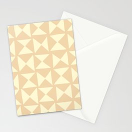 Geo Bows Terracotta Stationery Card