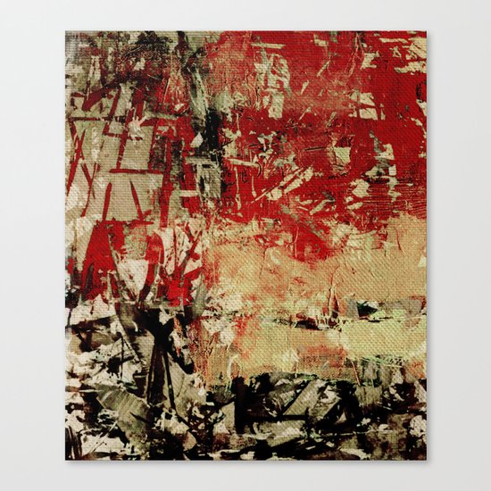 Dangerous Crossroads Canvas Print