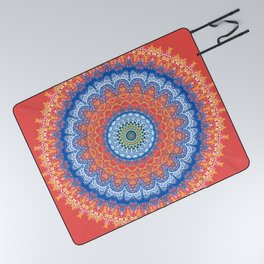 Bohemian Boho Mandala Picnic Blanket