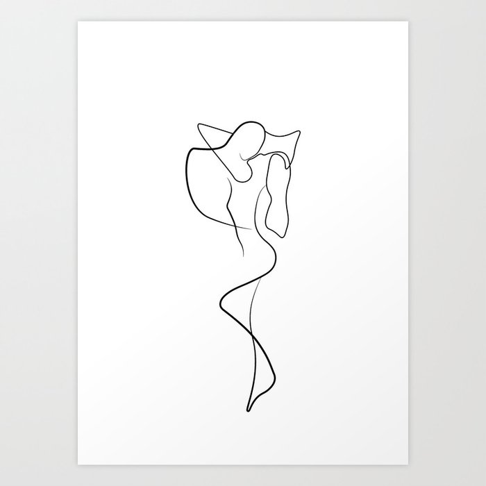 Lovers Minimal Line Drawing 1 Art Print By Draw4you Society6 Painting pictures of love digital painting of couples of love stock photo, picture and. lovers minimal line drawing 1 art print by draw4you