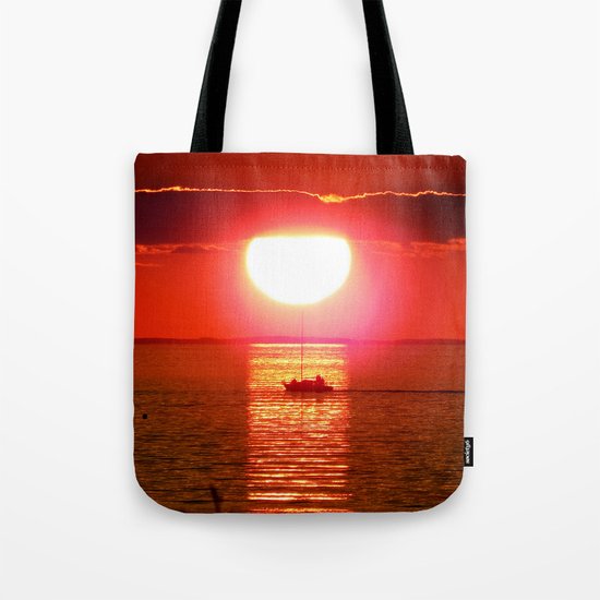 Sailboat Holds the Sun Tote Bag
