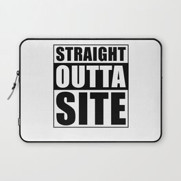 Construction Worker Gift Construction Site Laptop Sleeve