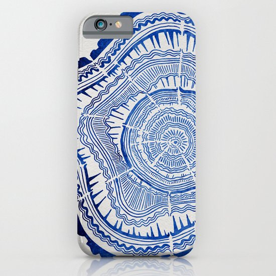 Growth Rings – 65 Years – Navy iPhone & iPod Case
