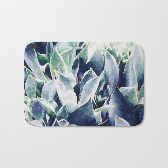 Cactus Garden #society6 #deco3 buyart Bath Mat