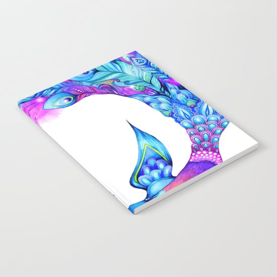 Peacock Fantasy Notebook