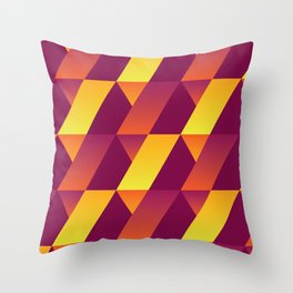 Abstract geometric pattern Throw Pillow