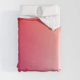 21 Pink Gradient Background Colour Palette 220721 Aura Ombre Valourine Digital Minimalist Art Duvet Cover