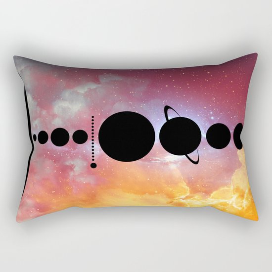 Solar System vol 1 Rectangular Pillow