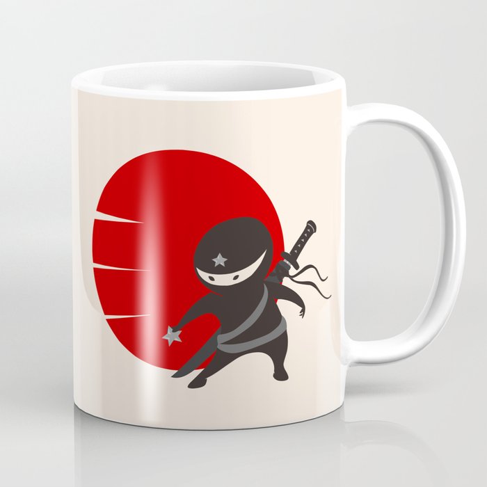 Little Ninja Star Coffee Mug By Anishacreations Society6 Little Ninja Star Coffee Mug