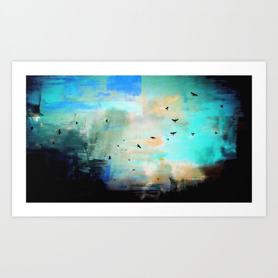 Abstract painting Art Print