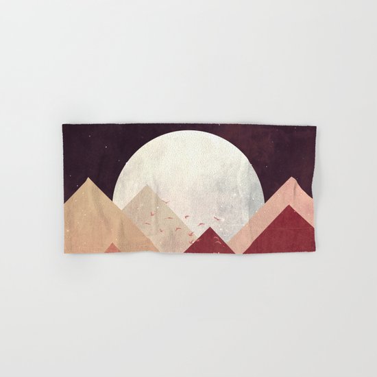 Midnight Mountains Hand & Bath Towel