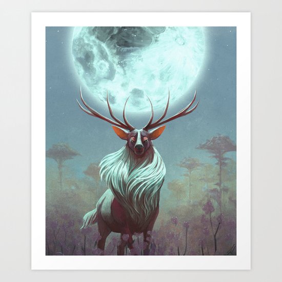 Night Prince Art Print