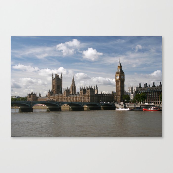 Houses of Parliament, London, UK Canvas Print