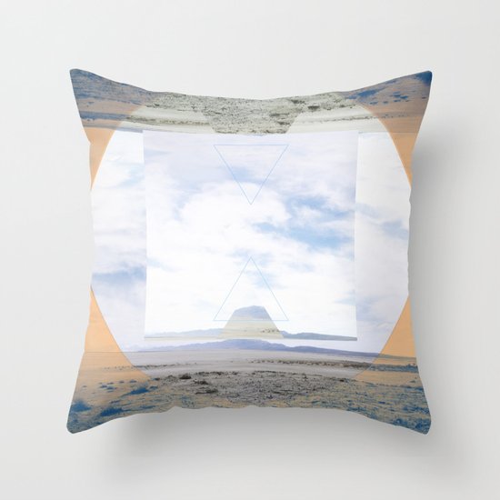 seamlessly run Throw Pillow