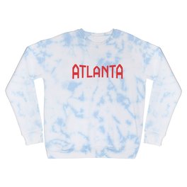 Atlanta - Red Crewneck Sweatshirt