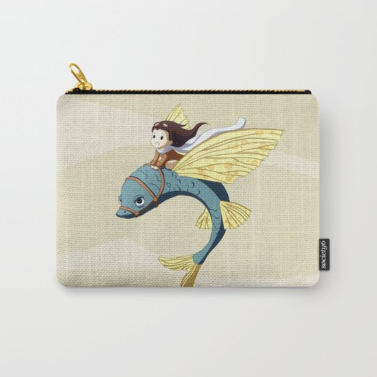 Flying Fish Carry-All Pouch