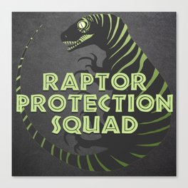 RPS (Raptor Protection Squad) - CHARLIE Canvas Print
