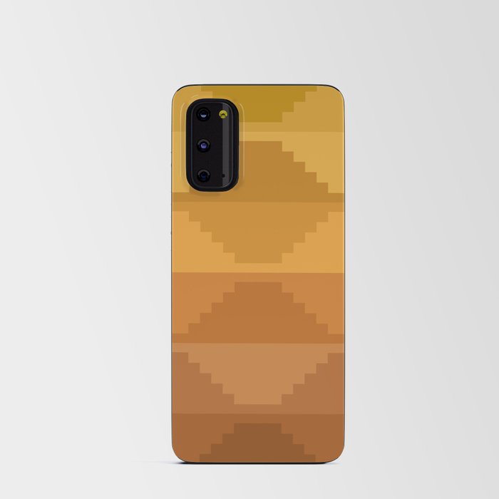 Geometric Aztec Pyramid Pattern XII Android Card Case