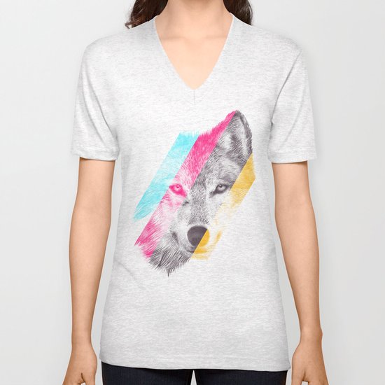Wild 2 by Eric Fan & Garima Dhawan Unisex V-Neck
