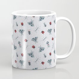 Insects childish scandinavian pattern Coffee Mug