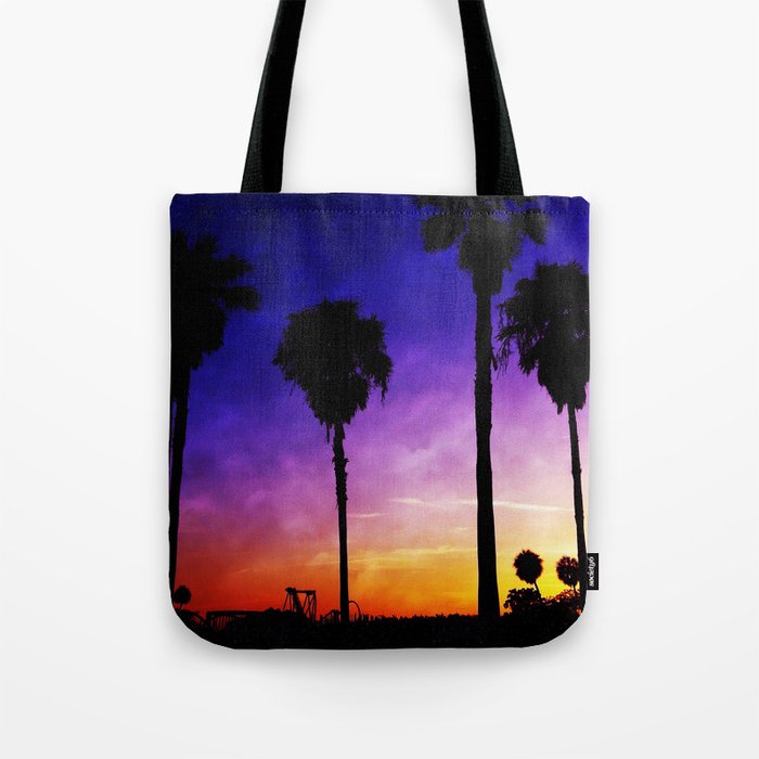 Purple Sunset Tote Bag