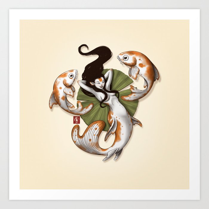 Get Wallpaper Ningyo Art Print By Igorsan Society6 For iPhone