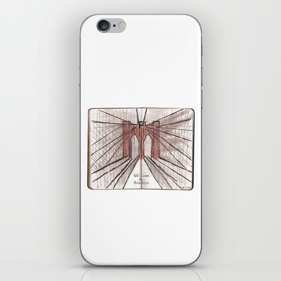 Welcome To Brooklyn iPhone & iPod Skin