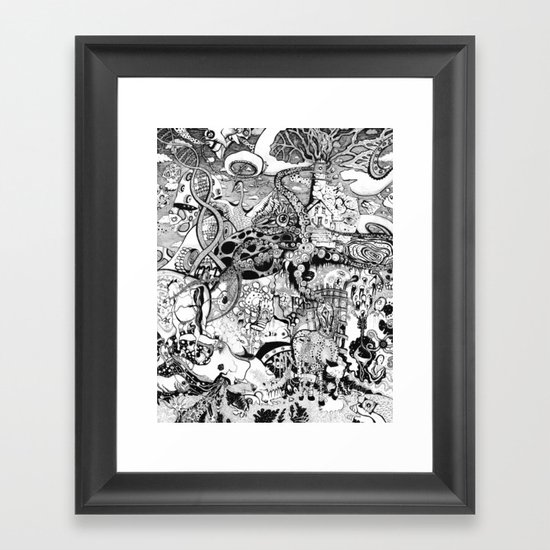 Destroyer Framed Art Print