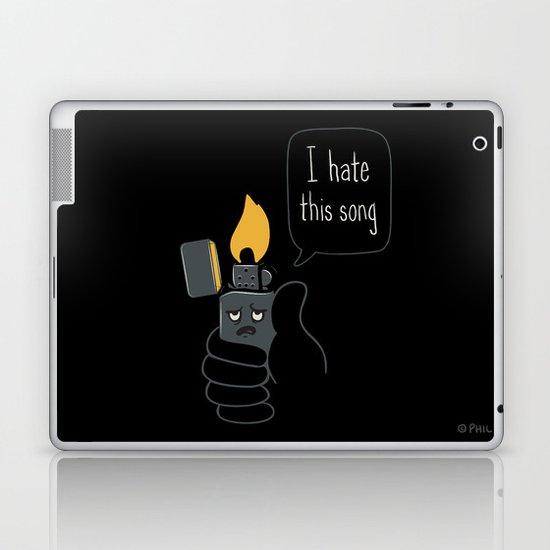 Mad Music Lighter Laptop & iPad Skin