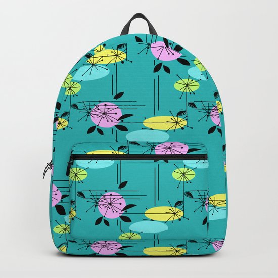 Retro . Turquoise . Backpack