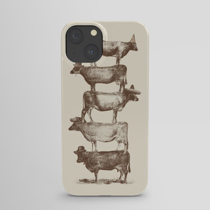 Cow Cow Nuts iPhone Case