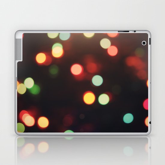 Christmas Lights Laptop & iPad Skin