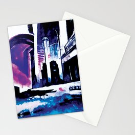 Raven Temple Stationery Card