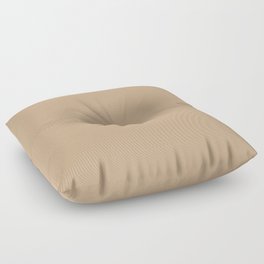 NATURALLY CALM COLOR. Beige Neutral Solid Color Floor Pillow