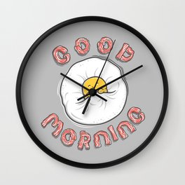 Good Morning Wall Clock