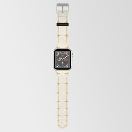 Retro Round Pattern - Yellow Apple Watch Band