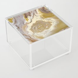Molten Gold Acrylic Box